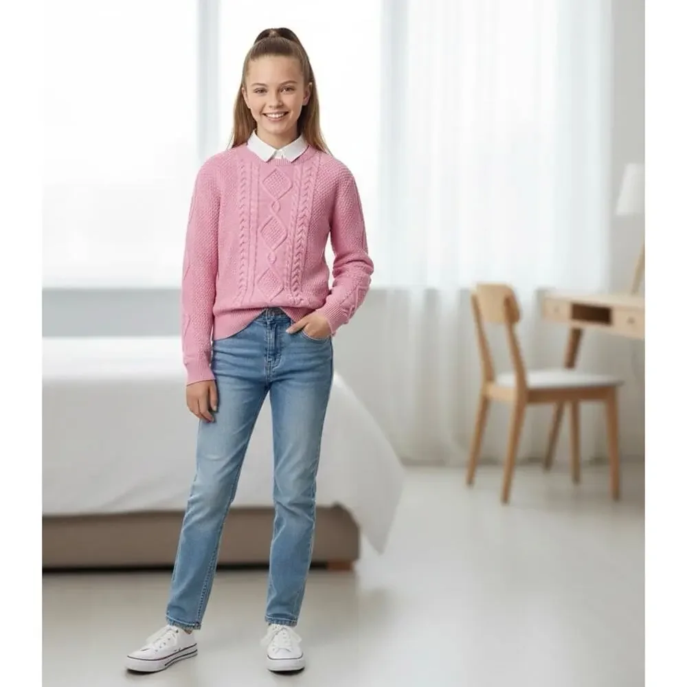 NWT❤️Gap Kids Relaxed Cable-Knit Sweater szXXL(14-16)